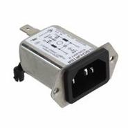 5120.5077.0 Schurter Receptacle, Male Blades 3 Positions Filtered (EMI, RFI) - Commercial Bulk