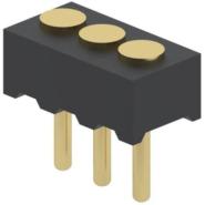856-10-003-10-051000 Mill-Max 856 Tube Gold 3 Contacts