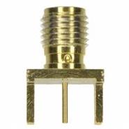 901-10003 Amphenol RF SMA 18GHz 50 Ohm Board Edge, End Launch