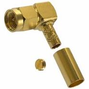 901-9874 Amphenol RF Free Hanging (In-Line), Right Angle SMA 50 Ohm SMA