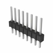 929400-01-08 3M Header, Unshrouded, Breakable Male Pin 0.100" (2.54mm) 1 Row