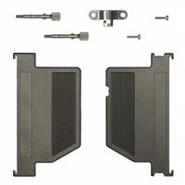 951-037-020R121 NorComp Two Piece Backshell Shielded Mating Screws 4-40 Strain Relief