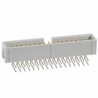 AWHW34A-0202-T-R Assmann WSW Components Solder 2 Rows 0.100" (2.54mm) Header, Shrouded