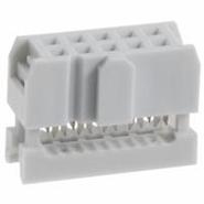 AWP10-7240-T-R Assmann WSW Components IDC Socket Gold Free Hanging (In-Line)