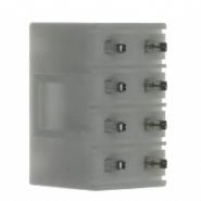 B08P-VL JST 0.244" (6.20mm) Header, Shrouded Male Pin Tin