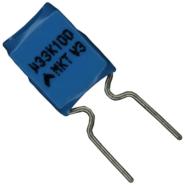 B32559C3124K289 EPCOS (TDK) High Pulse, DV/DT 250V Radial Polyester, Polyethylene Terephthalate (PET) - Stacked