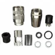 C091 31D007 100 2 Amphenol Sine Systems Shielded, Strain Relief Bulk Silver Keyed