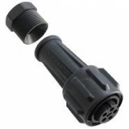 EXP-0911/05/S Bulgin Nickel Bulk Free Hanging (In-Line) IP68 - Dust Tight, Waterproof