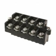 FXPT09200E Amphenol PCD 0.200" (5.08mm) 105°C Plug, Female Sockets Free Hanging (In-Line)