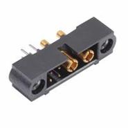 M80-5T10405M1-02-331-00-000 Harwin Mating Flange 4 Signal 2 Power Gold Male Pin
