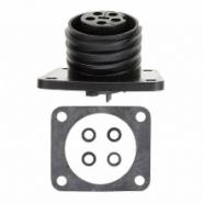 PX0941/05/S Bulgin 5 Positions Receptacle, Female Sockets Nickel Bulk