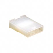 39-01-4046 Molex Male Pin 4 Positions 0.165" (4.20mm) Bulk