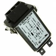 5003.1431.1 Schurter Filtered (EMI, RFI) - Commercial Quick Connect - 0.250" (6.3mm) 5003 Receptacle, Male Pins