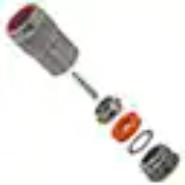 82-63 Amphenol RF Type N Cable - Clamp