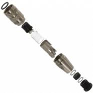 C091 31D008 100 2 Amphenol Sine Systems Silver 8 Positions IP65/67 - Dust Tight, Water Resistant, Waterproof Free Hanging (In-Line)