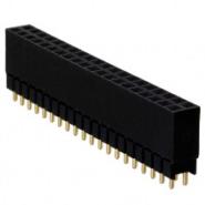 M20-6112045 Harwin Non-Stackthrough, Unkeyed (PC/104) Through Hole 2 Rows Gold