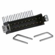 M80-8661822 Harwin 0.079" (2.00mm) Strain Relief Clips 2 Rows Gold