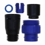 PX0411/03P/5560 Bulgin Pin (Male) Receptacle for Male Contacts 3 Positions Free Hanging (In-Line)