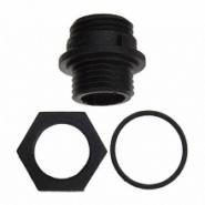 PX0412/06P Bulgin Panel Mount, Bulkhead - Rear Side Nut Receptacle for Male Contacts Buccaneer® 400 Bulk