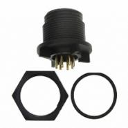 PX0413/10P/PC Bulgin Bulk Panel Mount, Bulkhead; Through Hole IP68 - Dust Tight, Waterproof 10 Positions