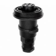 PX0746/S Bulgin 7 Positions IP68/69K - Dust Tight, Waterproof Nickel Free Hanging (In-Line)