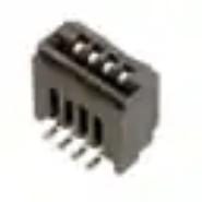 04FMN-BMT-A-TF JST FMN 0.039" (1.00mm) Contacts, Vertical, 1 Sided 4 Positions