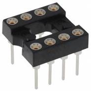 111-93-308-41-001000 Mill-Max Gold 111 8 (2 x 4) Through Hole