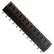 153224-2020-RB 3M Surface Mount Receptacle, Bottom or Top Entry Board Guide Solder