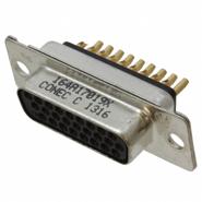 164A17019X Conec Signal 3 Rows Gold Housing/Shell (Unthreaded)
