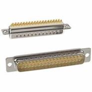 172-E37-103R001 NorComp Housing/Shell (Unthreaded) Solder Cup Plug, Male Pins Gold