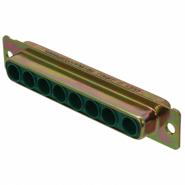 5008W8SXX99A10X Conec D-Sub, Combo 8 Position 1 Row Housing/Shell (Unthreaded)