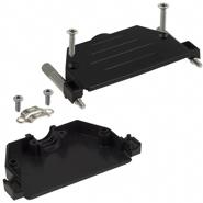 973-037-010R011 NorComp 37 Positions Mating Screws 4-40, Sealed Two Piece Backshell 180°