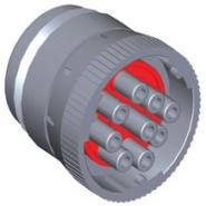 AHD16-9-96S Amphenol Sine Systems Plug for Female Contacts Free Hanging (In-Line) AHD™ Bulk