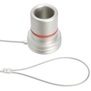 BRF.3K.200.NAS LEMO 3K Silver Contains Strap, Dust Tight, Waterproof