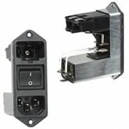 CD64.1101.151 Schurter Filtered (EMI, RFI) - Commercial Switch On-Off 3 Positions Bulk