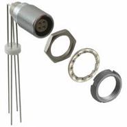 ECG.0B.304.CLV LEMO IP50 - Dust Protected Gold Shielded Receptacle, Female Sockets