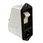 EF12.0699.2110.01 Schurter EF12 Quick Connect Receptacle, Male Blades - Module Quick Connect - 0.250" (6.3mm)