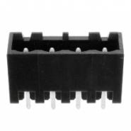 ELFH04250 Amphenol PCD Through Hole Header, Male Pins, Shrouded (4 Side) 0.200" (5.08mm) Solder