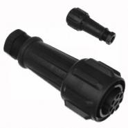 EXP-0911/07/S Bulgin Bulk 7 Positions Free Hanging (In-Line) Keyed