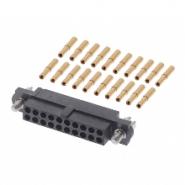 M80-4602005 Harwin Gold Free Hanging (In-Line) 0.079" (2.00mm) 20 Positions