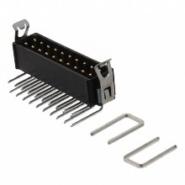 M80-8662022 Harwin Solder Gold Header, Shrouded 2 Rows