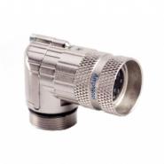 MA1EAE1200 Amphenol Sine Systems MotionGrade™ M23 A Rotatable, Shielded Plug for Male or Female Contacts Free Hanging (In-Line), Right Angle