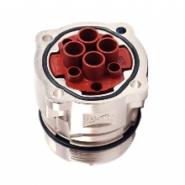 MC1LKN0800 Amphenol Sine Systems Bulk Shielded 8 (4 + 4 Power) Receptacle for Male Contacts