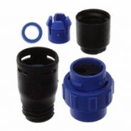 PX0410/02P/5560 Bulgin Plug for Male Contacts 250 V 2 Positions Free Hanging (In-Line)