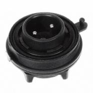 PX0735/P Bulgin Bulk Panel Mount Receptacle, Male Pins IP68/69K - Dust Tight, Waterproof