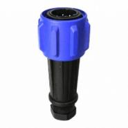 PX0911/07/P Bulgin Keyed 7 Positions Plug, Male Pins IP68 - Dust Tight, Waterproof