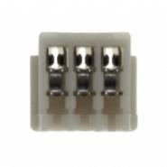 03SR-3S JST Free Hanging (In-Line) Tin 0.039" (1.00mm) 3 Positions