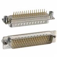 172-050-112-021 NorComp Signal 3 Rows Plug, Male Pins Grounding Indents