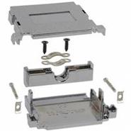 983-037-020R121 NorComp Shielded Two Piece Backshell Plastic, Metallized Strain Relief