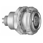 ECG.2B.326.CLN LEMO IP50 - Dust Protected Shielded Panel Mount, Through Hole Gold